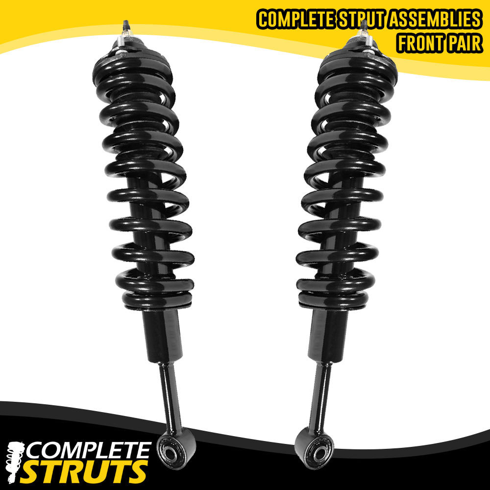 Front Quick Complete Struts & Coil Spring Assemblies Compatible with 2005-2015 Toyota Tacoma 4WD Pair 