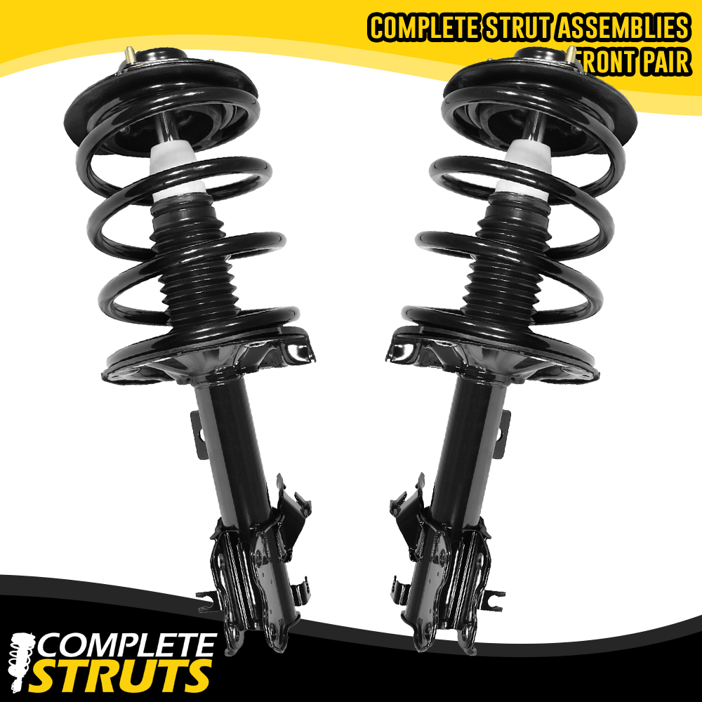 Fit 2002-2006 Nissan Altima Front Complete Shock Strut Coil Spring Assembly Pair