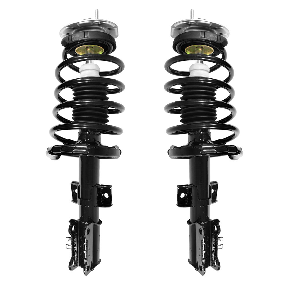 Front Quick Complete Struts & Coil Spring Assemblies Compatible with 1998-2000 Volvo V70 Pair