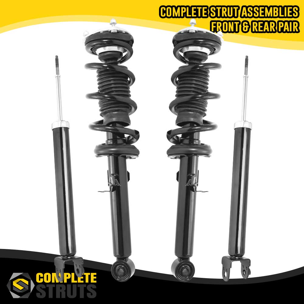 Front Pair Quick Complete Struts & Springs for 2009-2013 Infiniti G37 AWD Coupe 