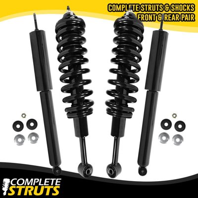 thumbnail image 2 of Unity Automotive Complete Strut & Shock Kit For 2005-2015 Toyota Tacoma – Front Loaded Struts With Springs + Rear Shocks 2 of 6