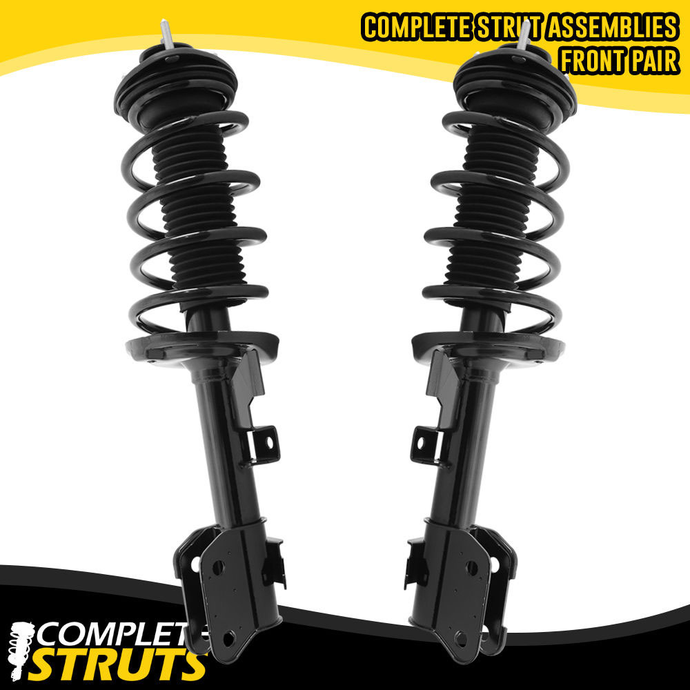 Front Pair of Complete Struts & Coil Spring Assemblies for 2011-2017 Honda Odyssey