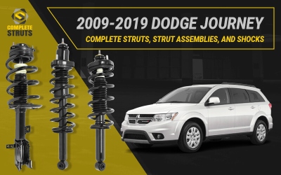 Creaking, banging or pulling? We have direct replacement complete strut assemblies for your 2009-2019 Dodge Journey!